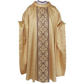 Chasuble en damassé