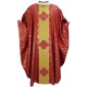 Chasuble en tissu damassé