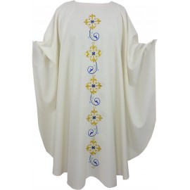 Chasuble brodée et son étole