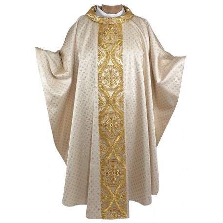 Chasuble en polyester et acétate