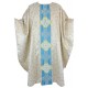 Chasuble en tissu damassé