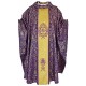 Chasuble en tissu damassé