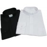 chemise clergyman en coton